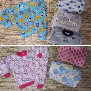 Conj Fleece P M G Feminino